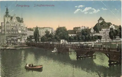 Königsberg - Schlossteichbrücke -693156
