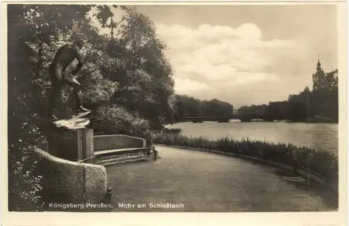 Königsberg - Motiv am Schlossteich -693164