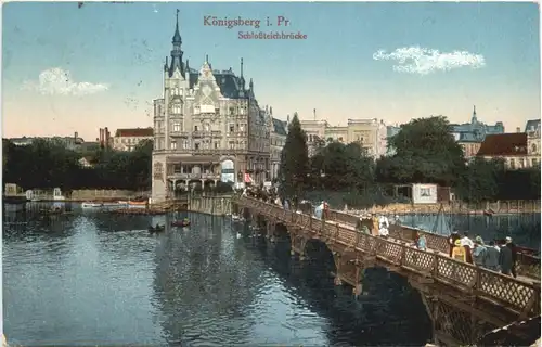 Königsberg - Schlossteichbrücke -693130