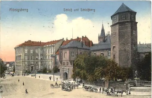 Königsberg - Schloss und Schlossberg -693204