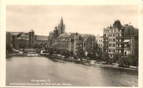 Königsberg - Schlossteich-Promenade -693072