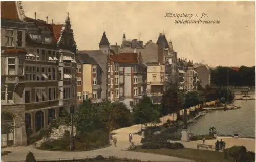 Königsberg - Schlossteich-Promenade -693174