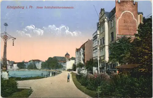 Königsberg - Neue Schlossteichpromenade -693168