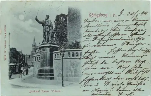 Königsberg - Denkmal Kaiser Wilhelm I -693344