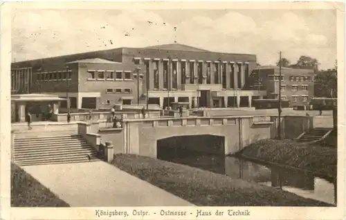 Königsberg - Promenade und Schlageterhaus -693388