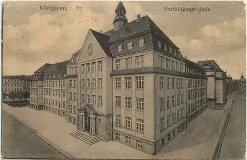 Königsberg - Fortbildungsschule -693616