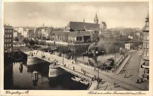 Königsberg - Blick zur alten Universität -693554