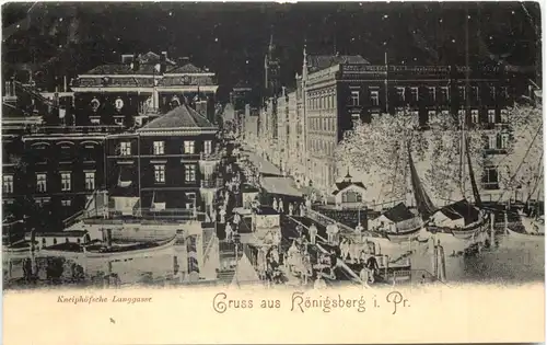 Gruss aus Königsberg - Kneiphöfsche Langgasse -693558