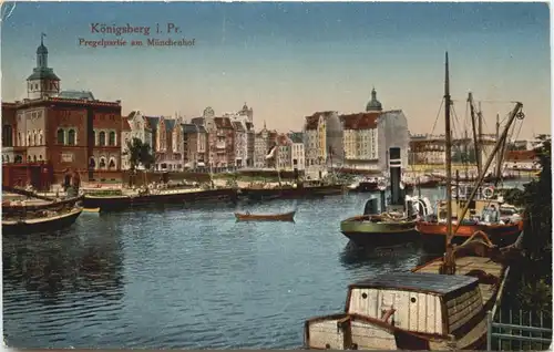 Königsberg - Pregelpartie am Münchenhof -693548