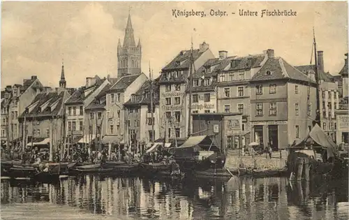 Königsberg - Untere Fischbrücke -693532