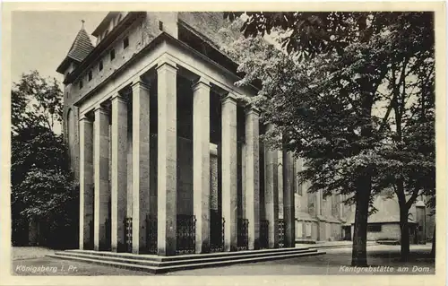 Königsberg - Kantgrabstätte am Dom -693588