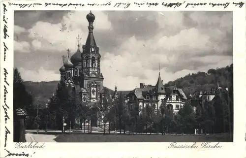 Karlsbad - Russische Kirche -693780