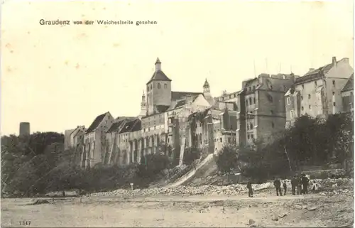 Graudenz von der Weichselseite -693684