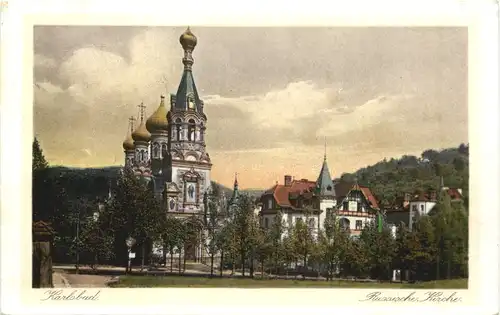 Karlsbad - Russische Kirche -693824