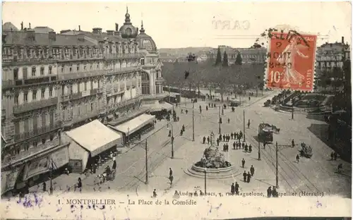 Montpellier - La Place de la Comedie -694210