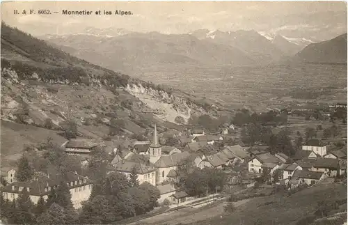 Monnetier et les Alpes -694440