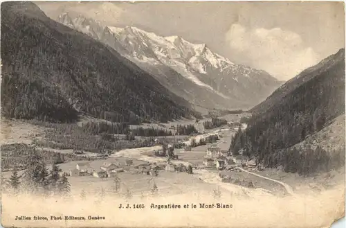 Argentiere et le Mont Blanc -694270