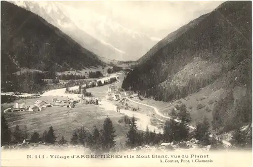 Argentiere et le Mont Blanc -694268