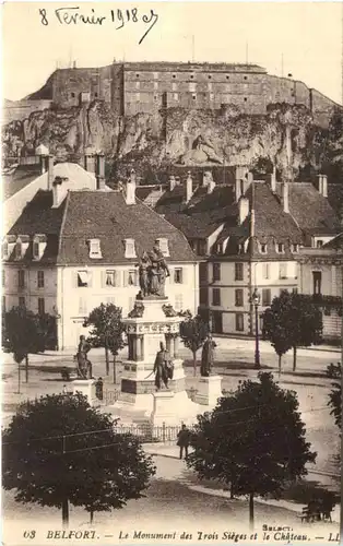 Belfort - Le Monument des Trois Sieges -694302