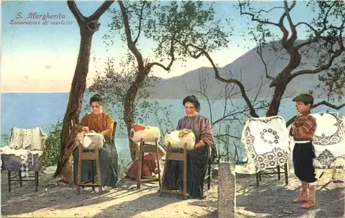 S. Margherita - Lavoratrici di merletti -694560