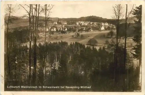 Waldrennbach im Schwarzwald bei Neuenbürg-Wildbad -694740