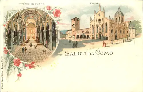 Saluti da Como - Litho -694704