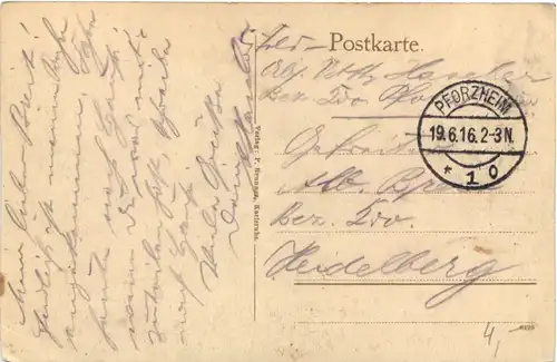 Pforzheim - Totalansicht vom Wasserturm -694730