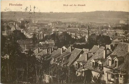 Pforzheim - Blick auf die Altstadt -694778