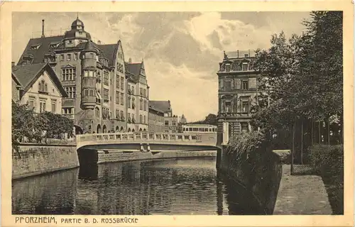 Pforzheim - Partie bei der Rossbrücke -694816