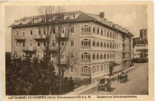 Schömberg - Sanatorium Schwarzwaldheim -694748