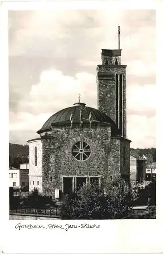 Pforzheim - Herz Jesu Kirche -694962