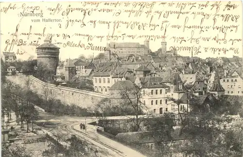 Nürnberg vom Hallertor -695012