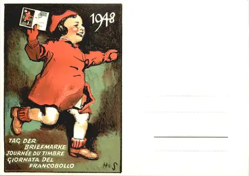 Schweiz - Tag der Briefmarke 1948 -695218