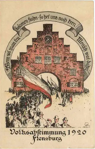 Flensburg - Volkabstimmung 1920 -695324