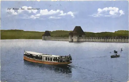 Der Möhne See - Sperrmauer -695442