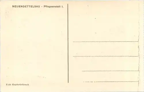 Neuendettelsau - Pflegeanstalt -695380