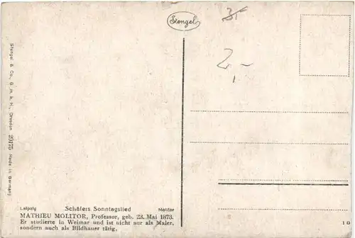 Künstler Ak Molitor -695524
