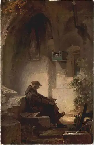 Künstler Ak C. Spitzweg -695470