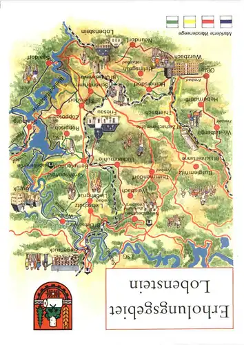 Erholungsgebiet Lobenstein, Karte -551848