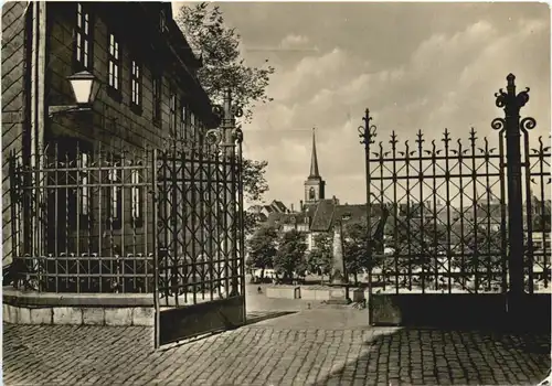 Erfurt, Blick zum Domplatz -551964