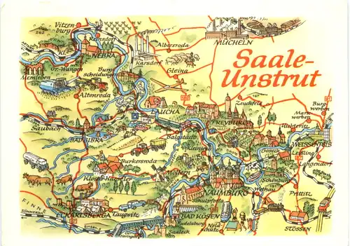 Saale-Unstrut, Karte -551846