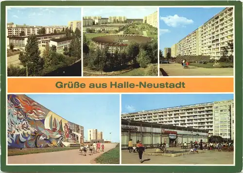 Halle Saale, div. Bilder, Neustadt -551952