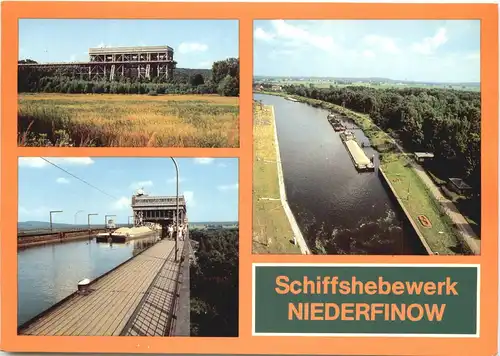 Niederfinow - Eberswalde, das neue Schiffshebewerk, div. Bilder -551978