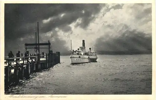 Ammersee, Abendstimmung -552034