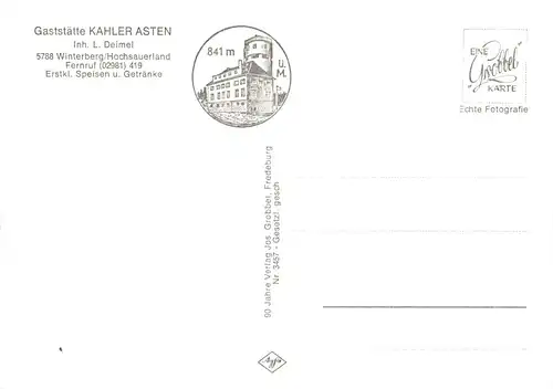 Winterberg, Gaststätte Kahler Asten -552124