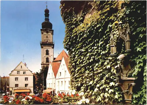 Weiden, Lampenträger am Rathaus -552268