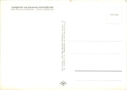 Niederaula, Gasthof Schlitzer Hof -552102