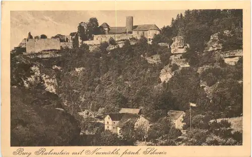 Burg Rabenstein mit Neumühle -552086