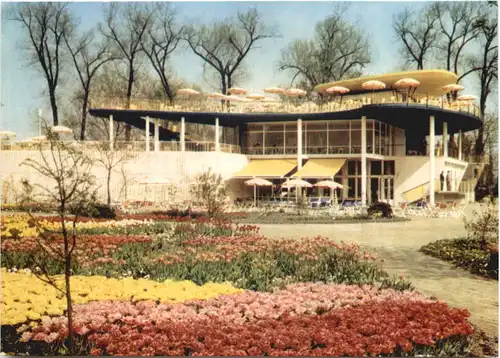 Köln, Bundesgartenschau, Blumenpracht am Parkhaus -552194