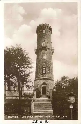 Hochwald, Aussichtsturm, Zittau -552388